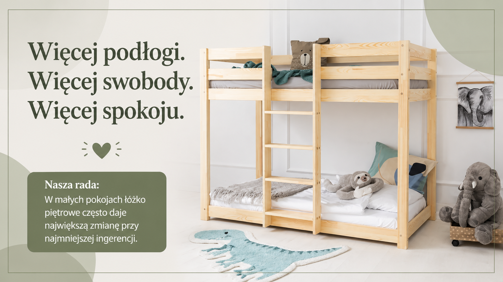 łóżko pietrowe adeko